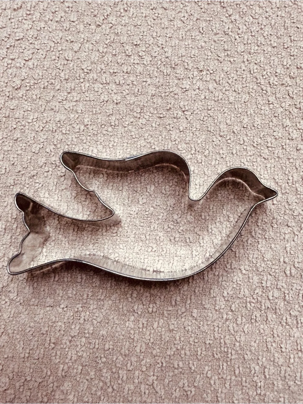Metal Cookie Cutters Lot of 4 Christian Theme Cross x2 Dove Church